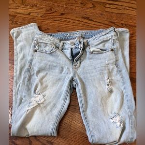 American Eagle ripped jeans